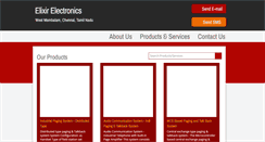 Desktop Screenshot of elixirpasystem.com